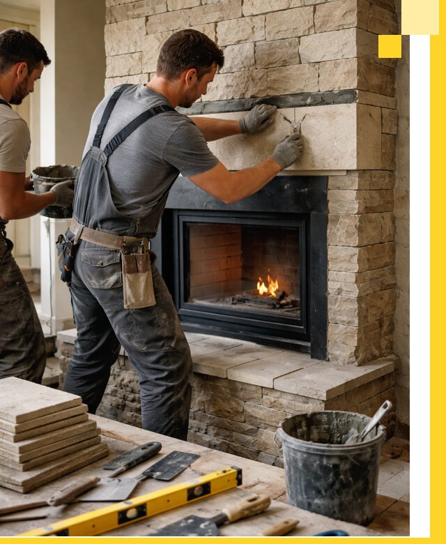 Проектирование и установка открытых каминов в Верхней Пышме