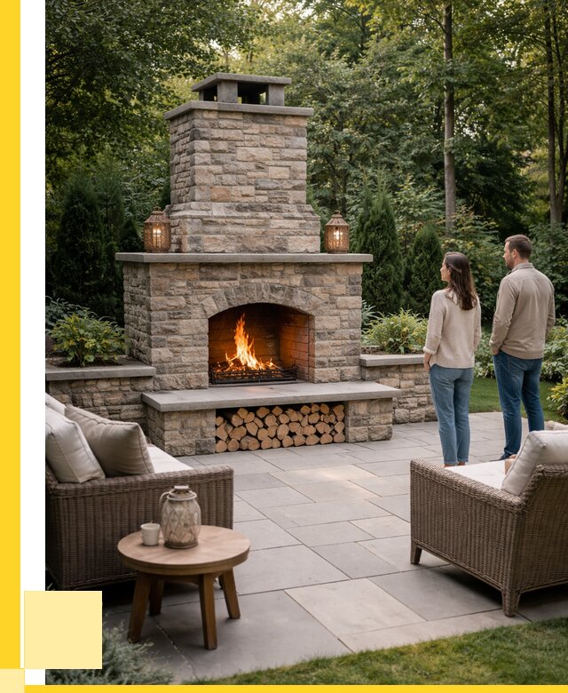 Уличные камины из кирпича в Верхней Пышме от 153900 р. | ЭриданВрх