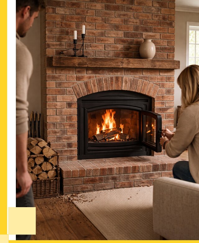 Кирпичные камины под ключ в Верхней Пышме от 153900 р. | ЭриданВрх