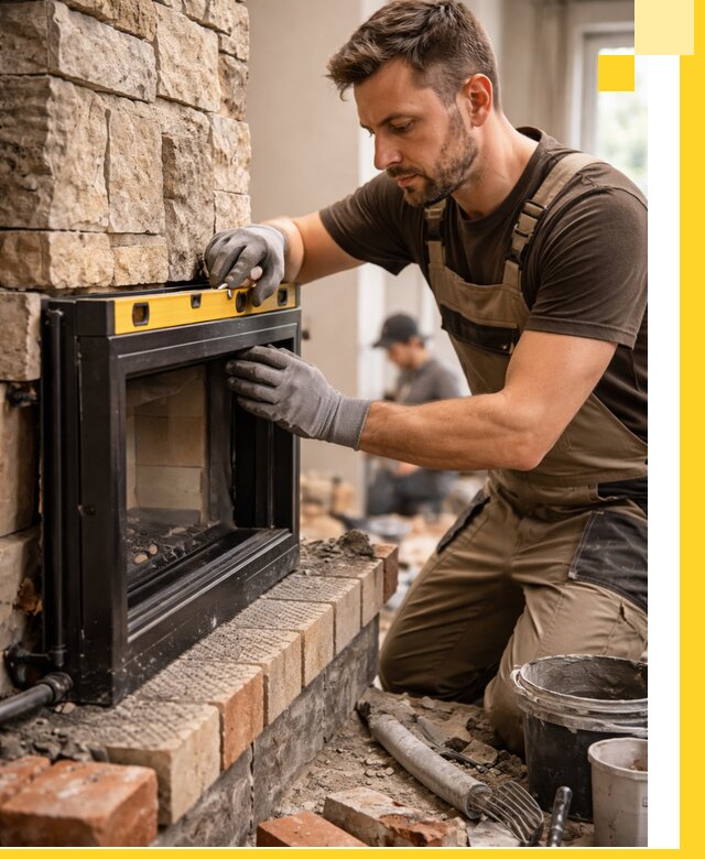 Дровяные камины под ключ в Верхней Пышме: монтаж, обустройство