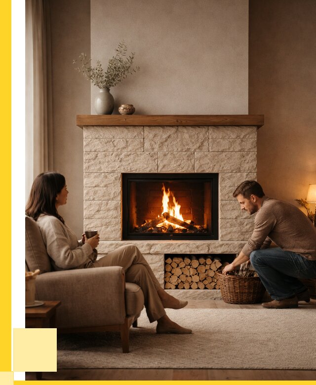 Камины для дома в Верхней Пышме под ключ от 153900 р. | ЭриданВрх