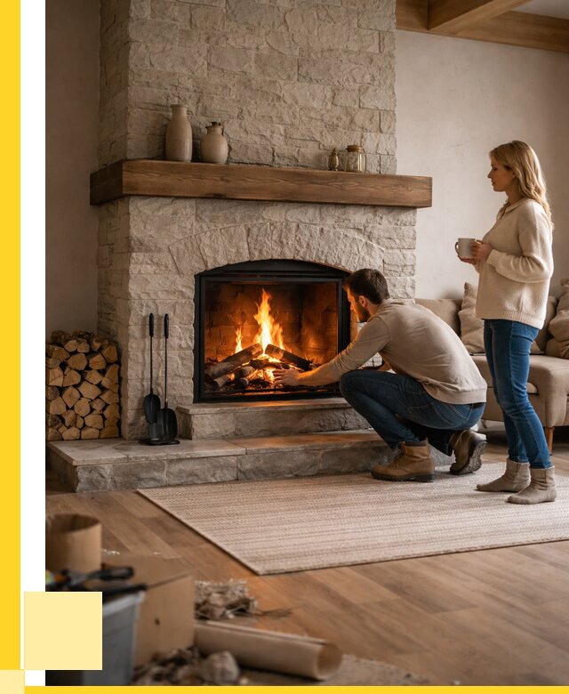 Камины для загородного дома в Верхней Пышме от 359100 р., ЭриданВрх