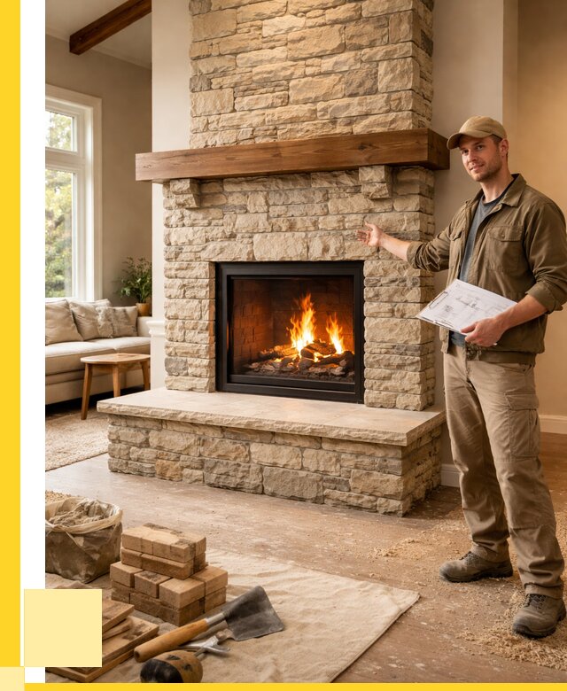 Камины под ключ в Верхней Пышме от 184680 р. | ЭриданВрх — установка