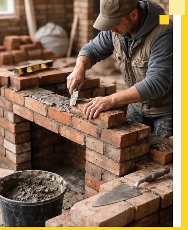 Кладка каминов под ключ в Верхней Пышме профессиональная отделка и монтаж