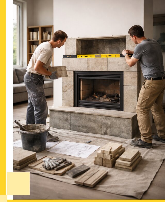 Монтаж каминов и установка в Верхней Пышме от 46170 р. | ЭриданВрх