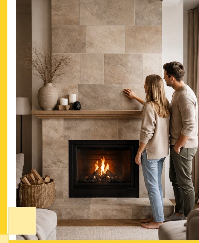 Облицовка каминов керамогранитом в Верхней Пышме от 4617 р. | ЭриданВрх