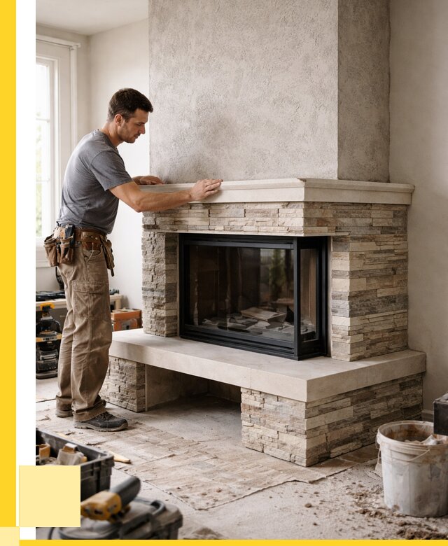 Изготовление каминов под ключ в Верхней Пышме от 153900 р. | ЭриданВрх