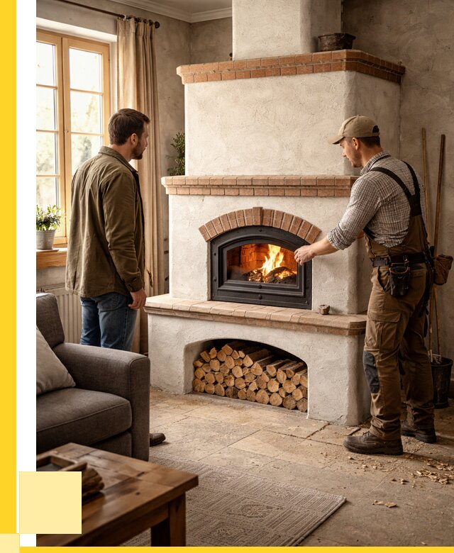 Печи камины в Верхней Пышме: кирпичные, изразцовые от 61560 р. | ЭриданВрх