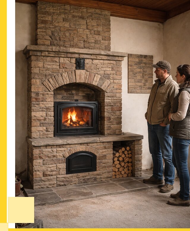 Кирпичная печь под ключ в Верхней Пышме от 153900 р. | ЭриданВрх