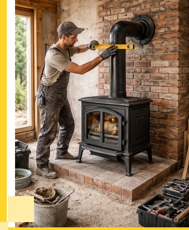 Монтаж печей установка банной печи в Верхней Пышме от 15390 р. | ЭриданВрх