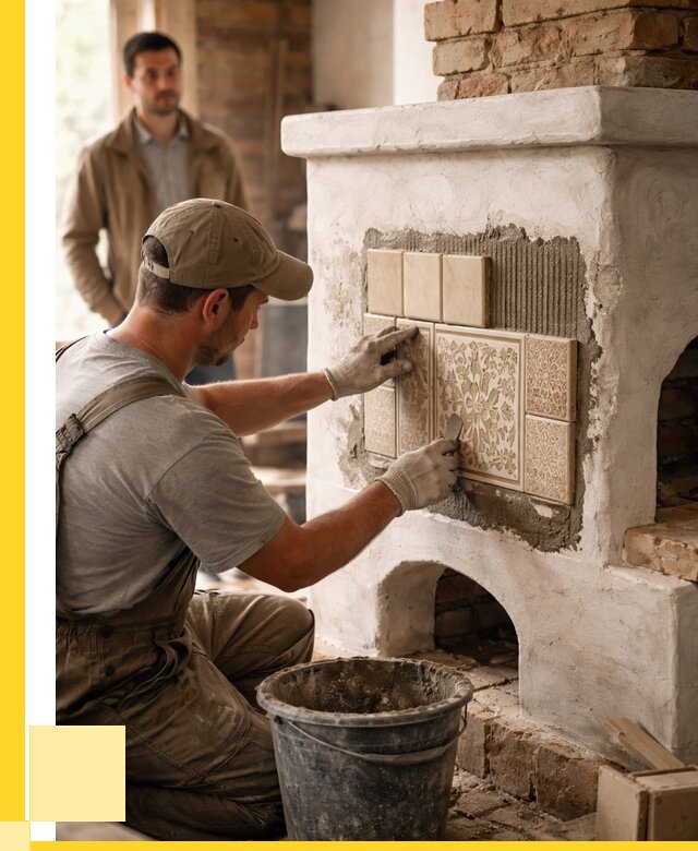 Отделка печей и банных печей в Верхней Пышме от 35910 р. | ЭриданВрх