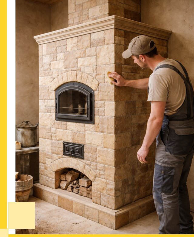 Облицовка печей в Верхней Пышме от 4617 р. под ключ | ЭриданВрх