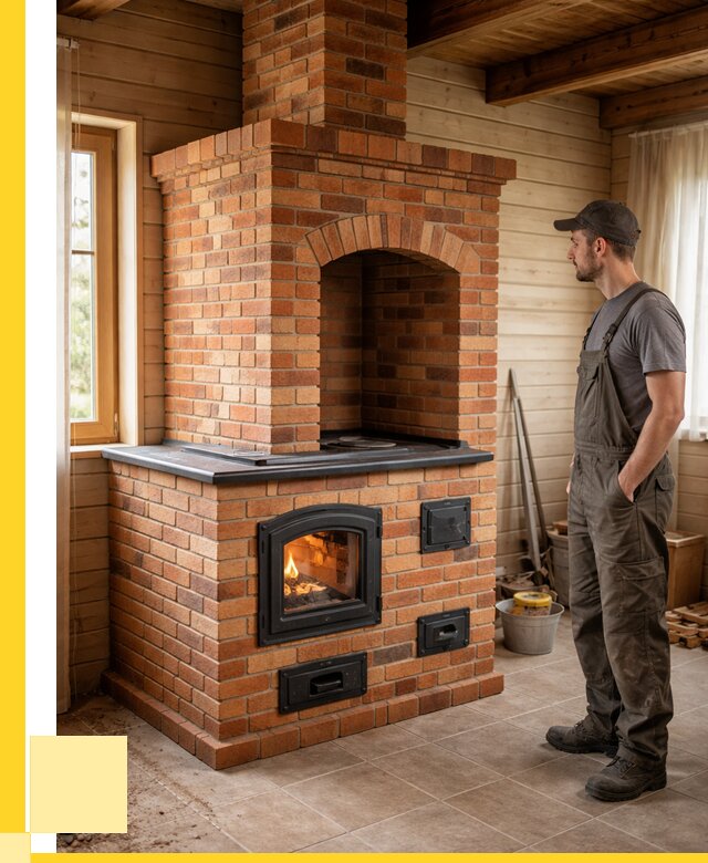 Кирпичные печи в Верхней Пышме: купить от 153900 р. | ЭриданВрх