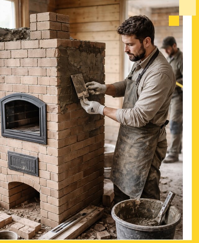 Изготовление и установка печей-шведок под ключ в Верхней Пышме