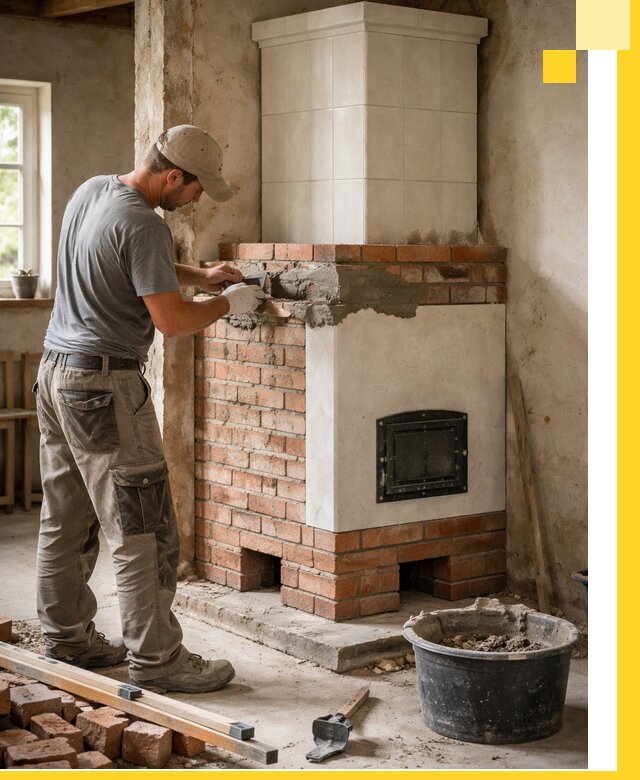 Изготовление и установка печей-голландок под ключ в Верхней Пышме