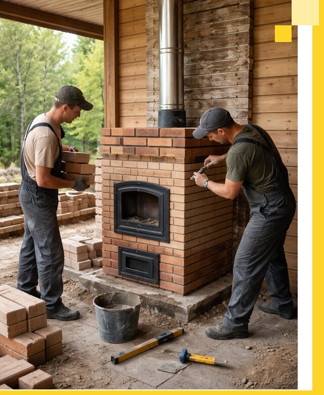 Производство и установка дачных печей под ключ в Верхней Пышме