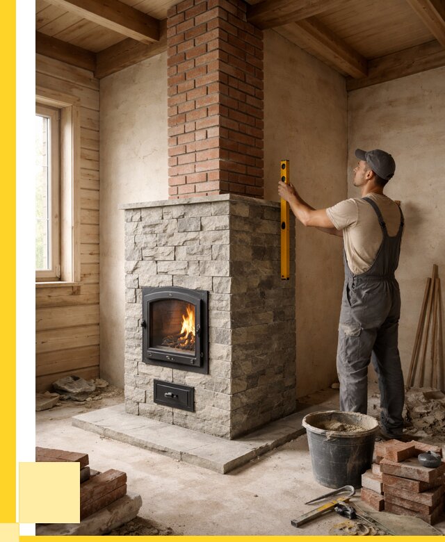 Печи и дымоходы под ключ в Верхней Пышме от 46170 р., ЭриданВрх