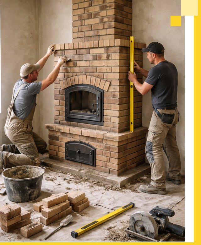 Продажа и установка печей и каминов для дома под ключ в Верхней Пышме