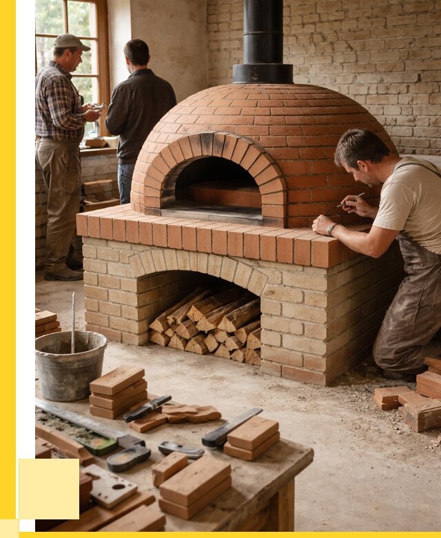 Помпейская печь дровяная для пиццы в Верхней Пышме | ЭриданВрх от 205200 р.