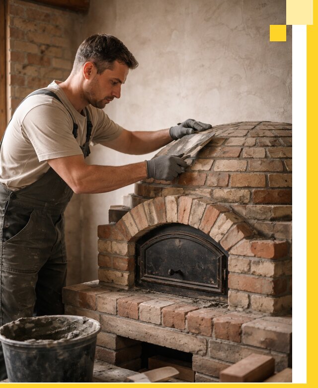 Изготовление и монтаж помпейских печей на заказ в Верхней Пышме