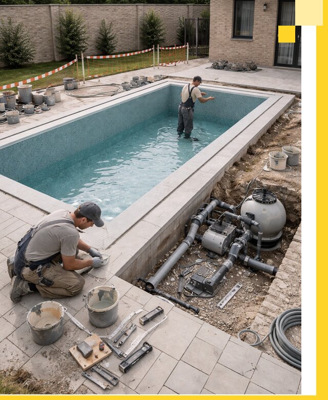 Строительство бассейнов под ключ в Верхней Пышме: проекты и монтаж