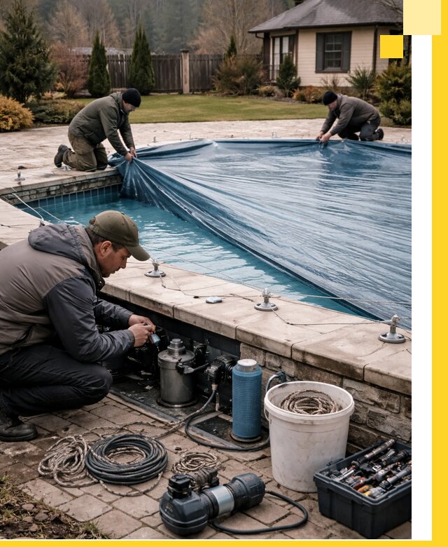 Консервация бассейнов в Верхней Пышме: подготовка к длительному хранению