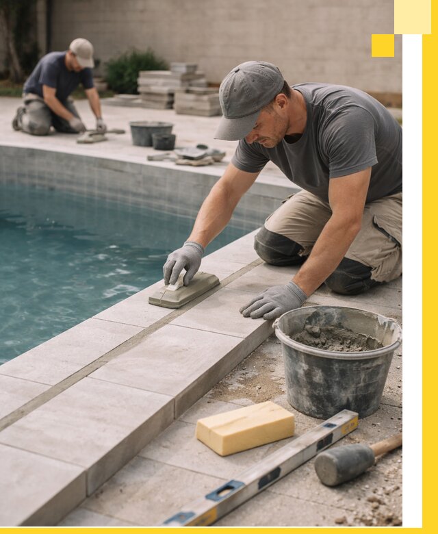 Отделка бассейнов в Верхней Пышме: декоративная отделка и гидроизоляция