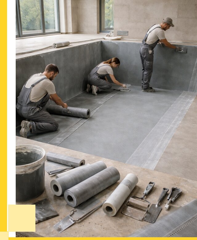 Гидроизоляция бассейнов в Верхней Пышме от 2052 р., ЭриданВрх