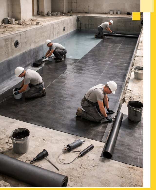 Профессиональная гидроизоляция бассейнов и чаш в Верхней Пышме под ключ