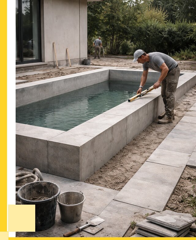 Строительство бетонного бассейна в Верхней Пышме от 1231200 р. | ЭриданВрх