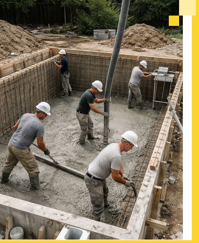 Строительство бетонных бассейнов под ключ в Верхней Пышме