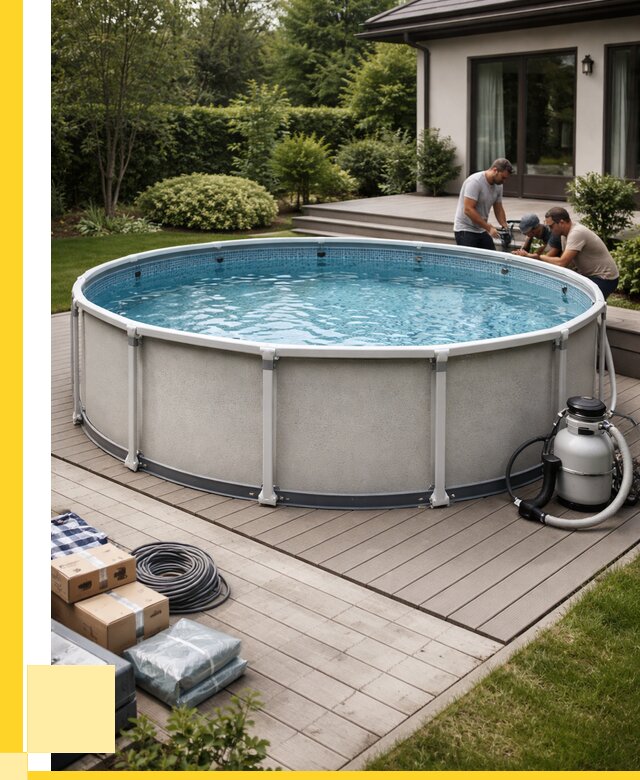 Купить каркасные бассейны в Верхней Пышме от 46170 р. | ЭриданВрх