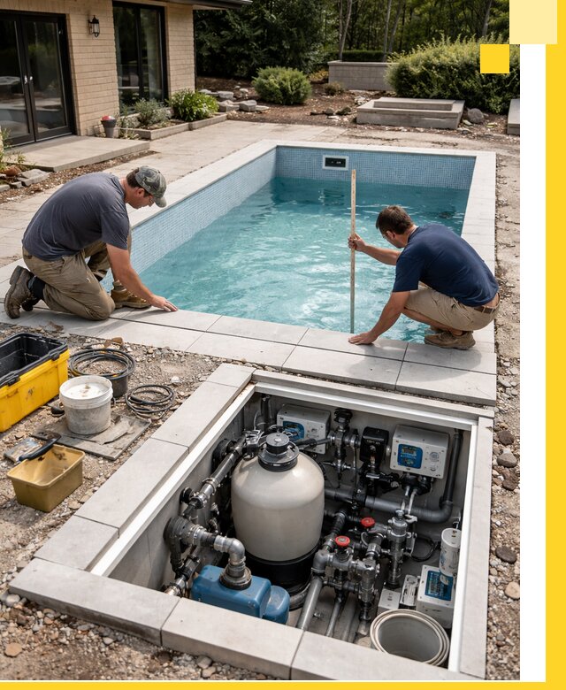 Строительство качественных домашних бассейнов под ключ в Верхней Пышме