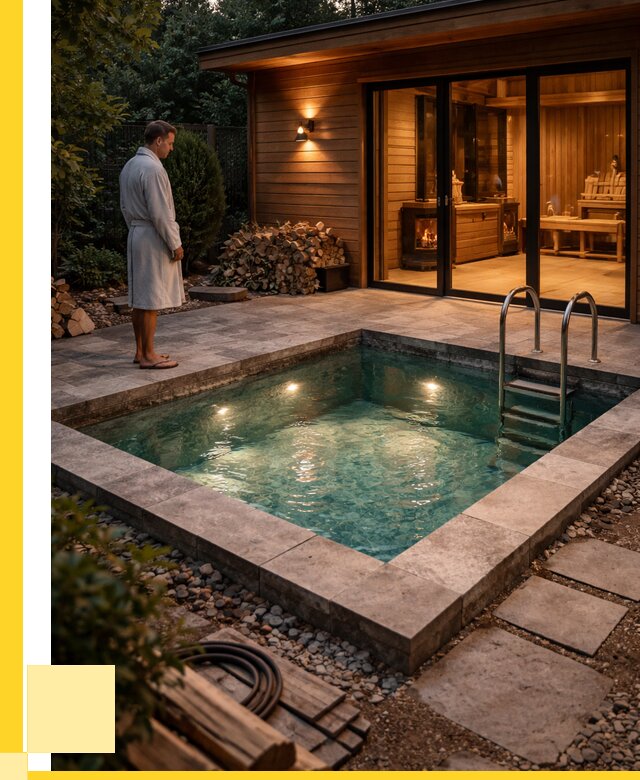 Бани с бассейном под ключ в Верхней Пышме от 97470 р. | ЭриданВрх