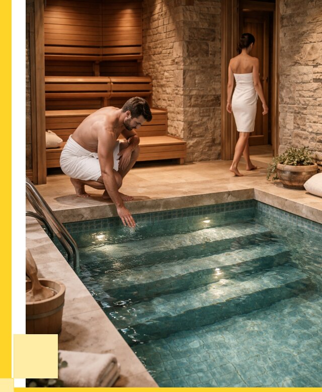 Сауна с бассейном под ключ в Верхней Пышме от 123120 р., ЭриданВрх