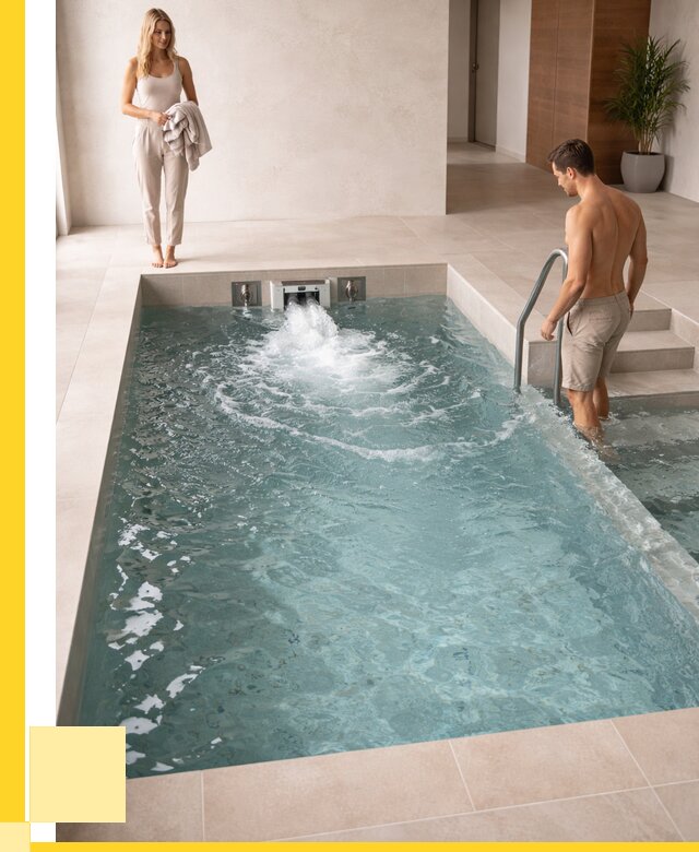 Бассейн с противотоком в Верхней Пышме от 256500 р. | ЭриданВрх