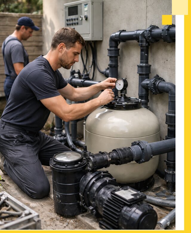 Поставка и монтаж фильтровального оборудования для бассейнов в Верхней Пышме