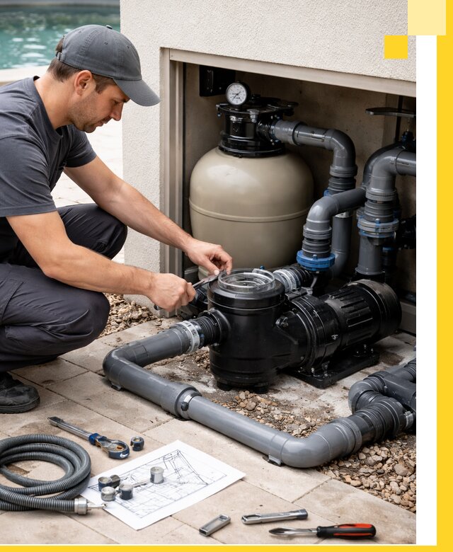 Поставка, монтаж и сервис насосов для бассейнов в Верхней Пышме