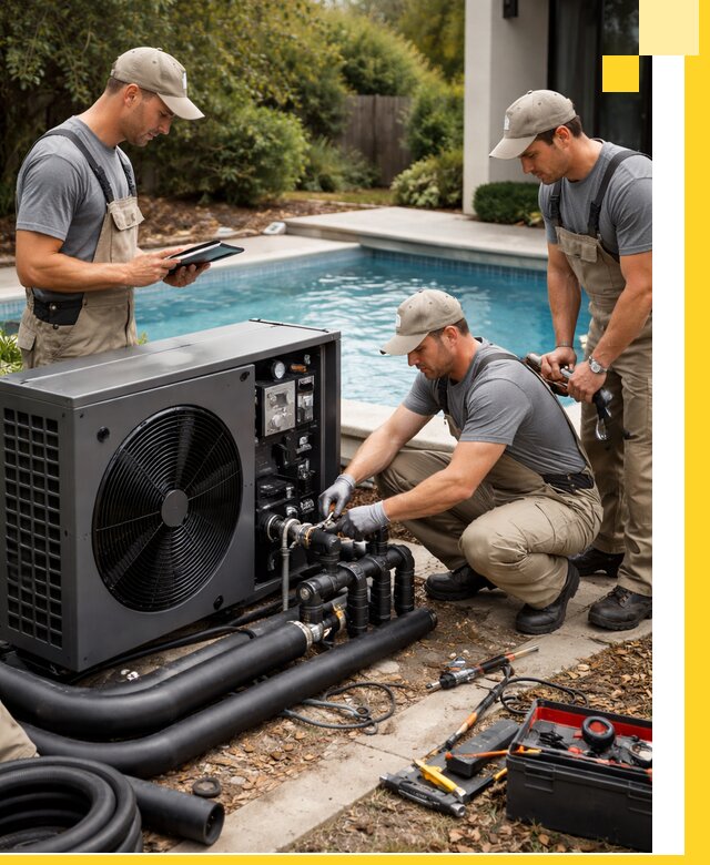 Проектирование и установка тепловых насосов для бассейнов в Верхней Пышме