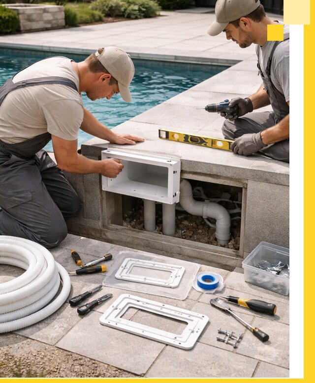 Поставка и установка скиммеров для бассейнов в Верхней Пышме