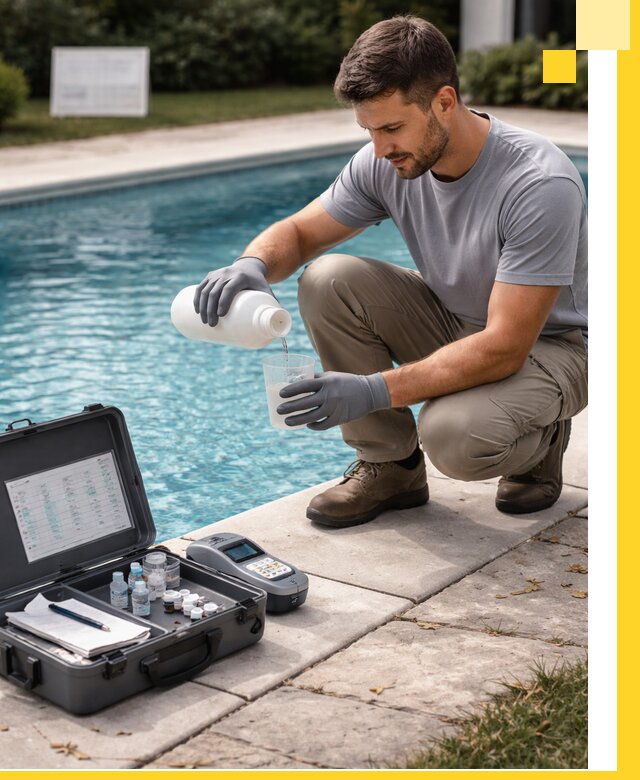 Профессиональная дезинфекция воды в бассейне в Верхней Пышме