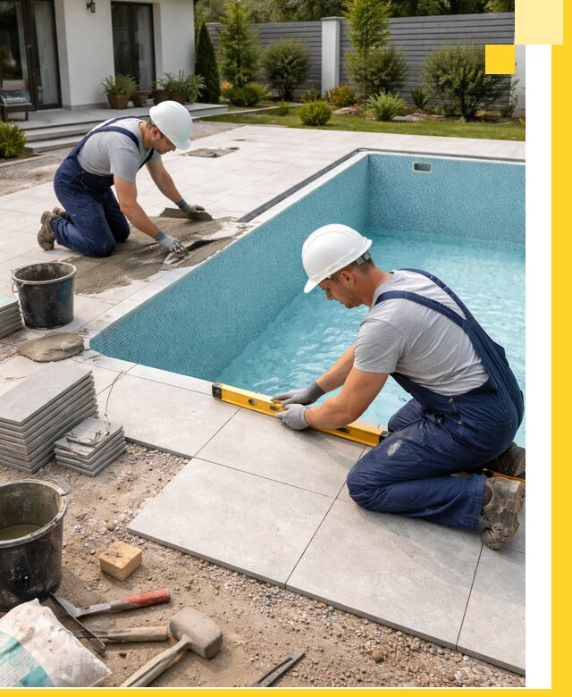 Строительство и монтаж плавательных бассейнов под ключ в Верхней Пышме