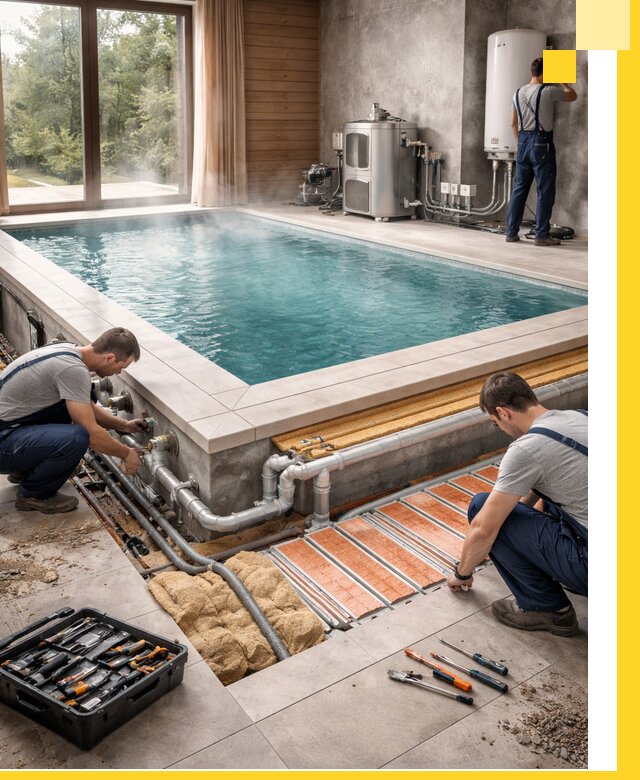 Проектирование и строительство тёплых бассейнов в Верхней Пышме