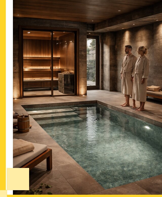 Сауна с большим бассейном в Верхней Пышме от 1231200 р. ЭриданВрх