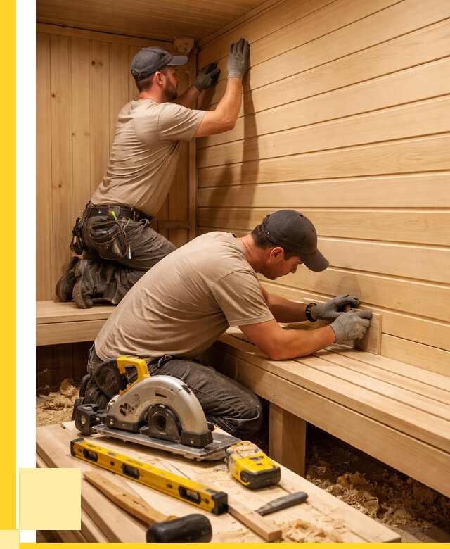 Обшивка саун вагонкой в Верхней Пышме от 2565 р. | ЭриданВрх