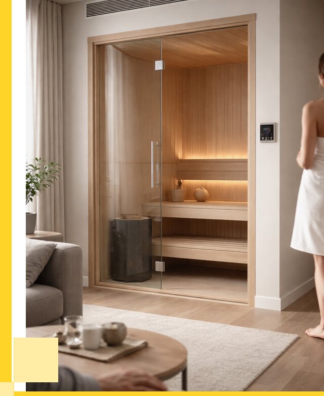 Сауна в квартире под ключ в Верхней Пышме от 123120 р. ЭриданВрх