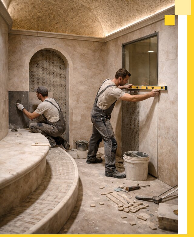 Проектирование и строительство саун с хамамом под ключ в Верхней Пышме