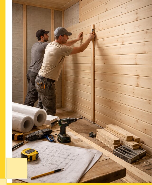 Обшивка бани вагонкой в Верхней Пышме от 1231 р., ЭриданВрх