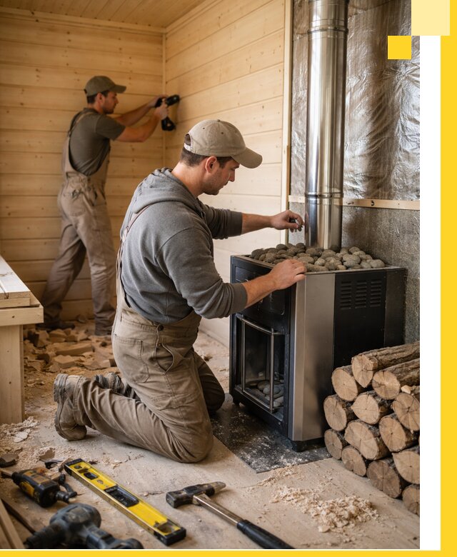 Строительство деревянных бань под ключ в Верхней Пышме проекты и монтаж