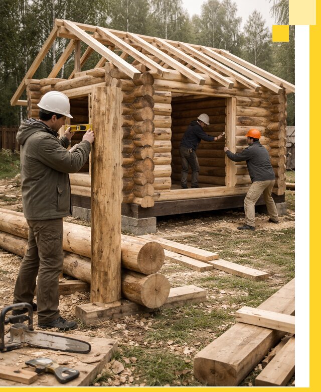 Строительство бань для дачи под ключ в Верхней Пышме с доставкой и монтажом